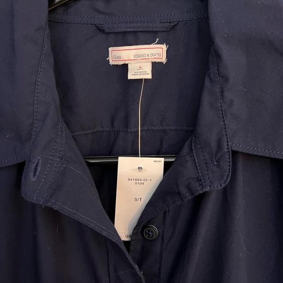 NWT GAP Poplin Shirt Dress - size (S Tall) - Picture 5 of 8